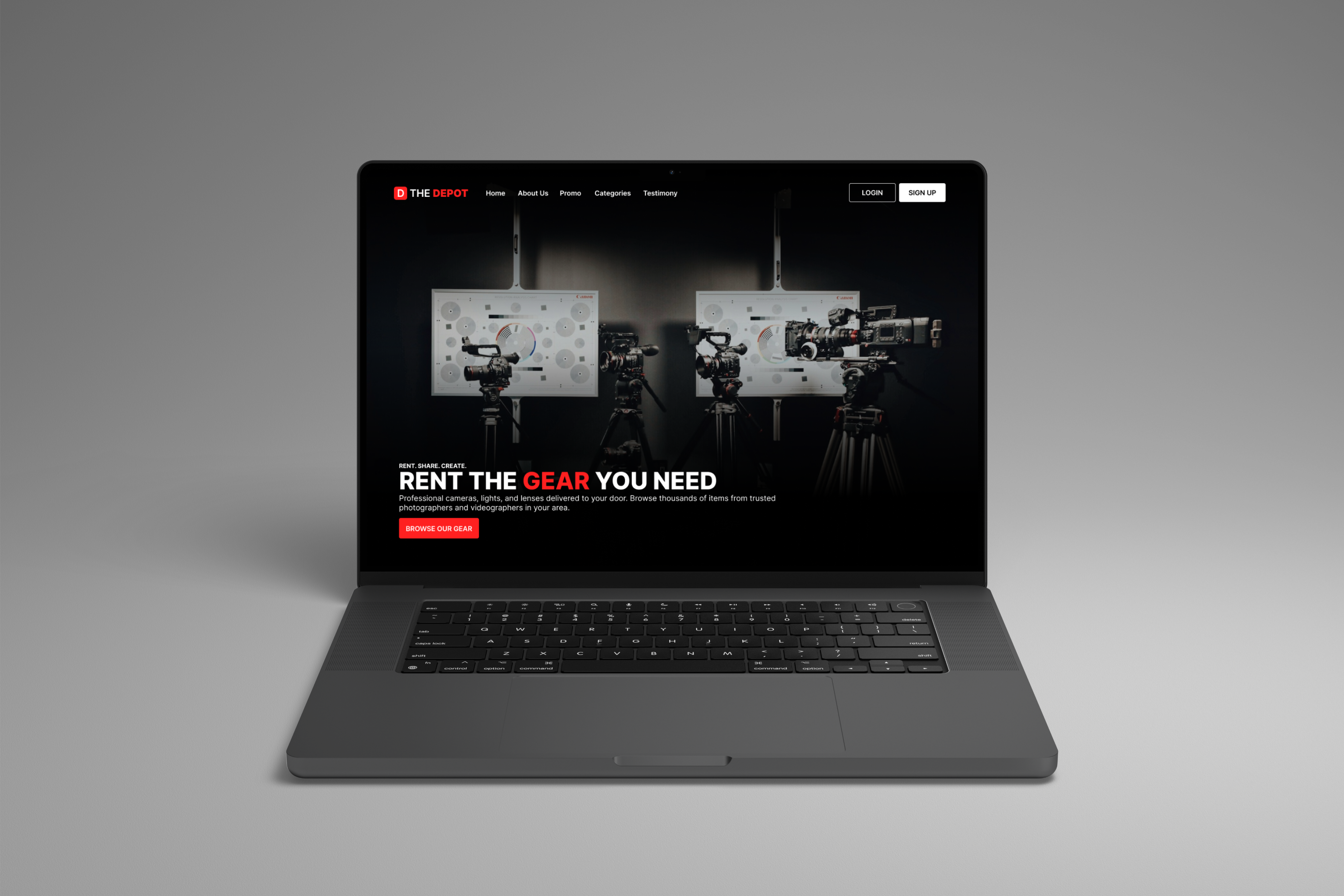 THE DEPOT: Cinema Gear Rental