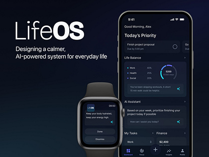 LifeOS — AI-Powered Personal System Concept Design