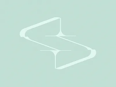 S Logo graphic design lamp light logo