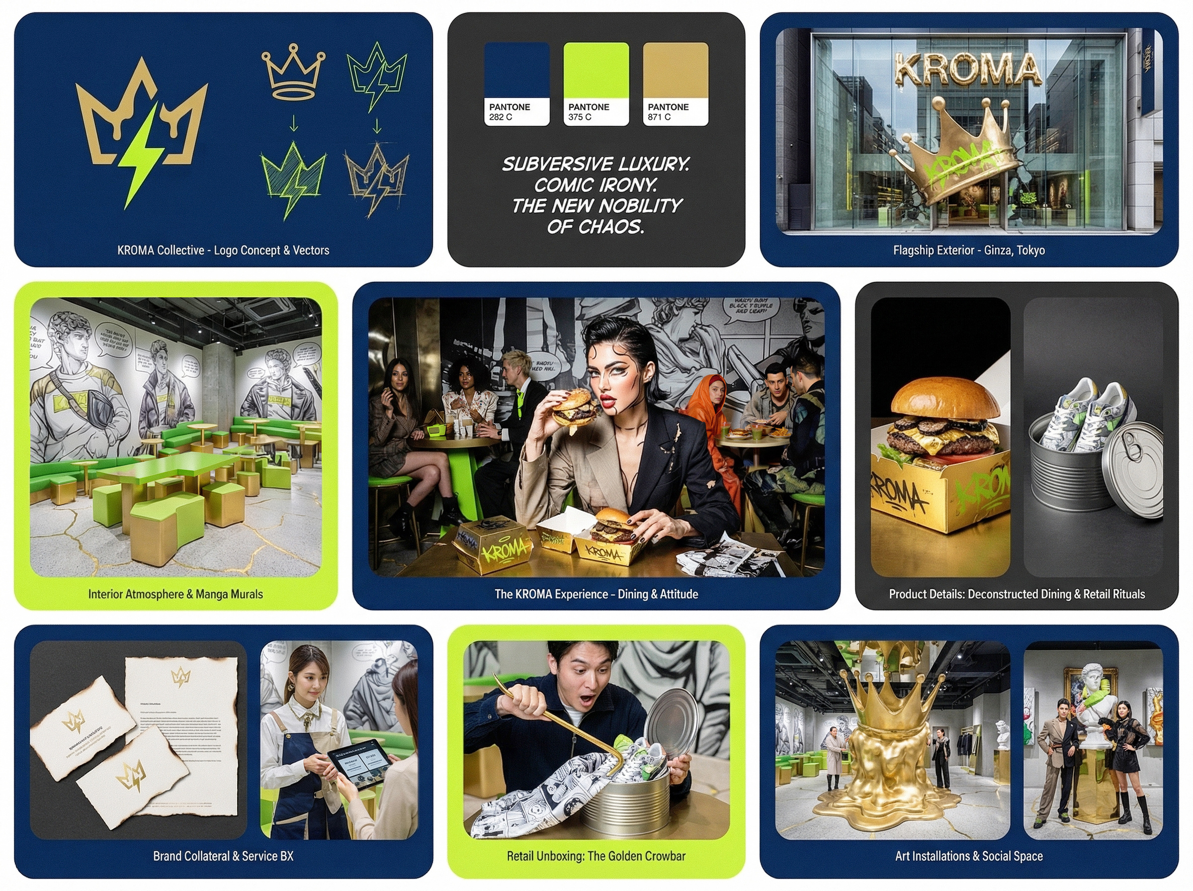 KROMA | Subversive Luxury & Comic Irony Collective