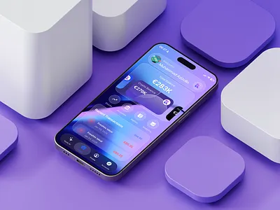 Smart Finance Management Mobile App Design app design banking budgeting cash crypto dashboard digital wallet figma fintech interaction design investment mobile app mobile design payment product design smart app stocks transactions ui ux