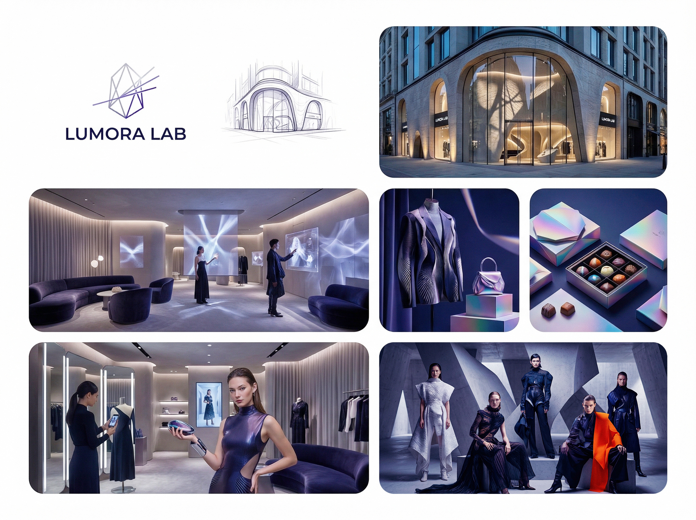 LUMORA LAB | Conceptual Luxury Experience & Spatial Branding