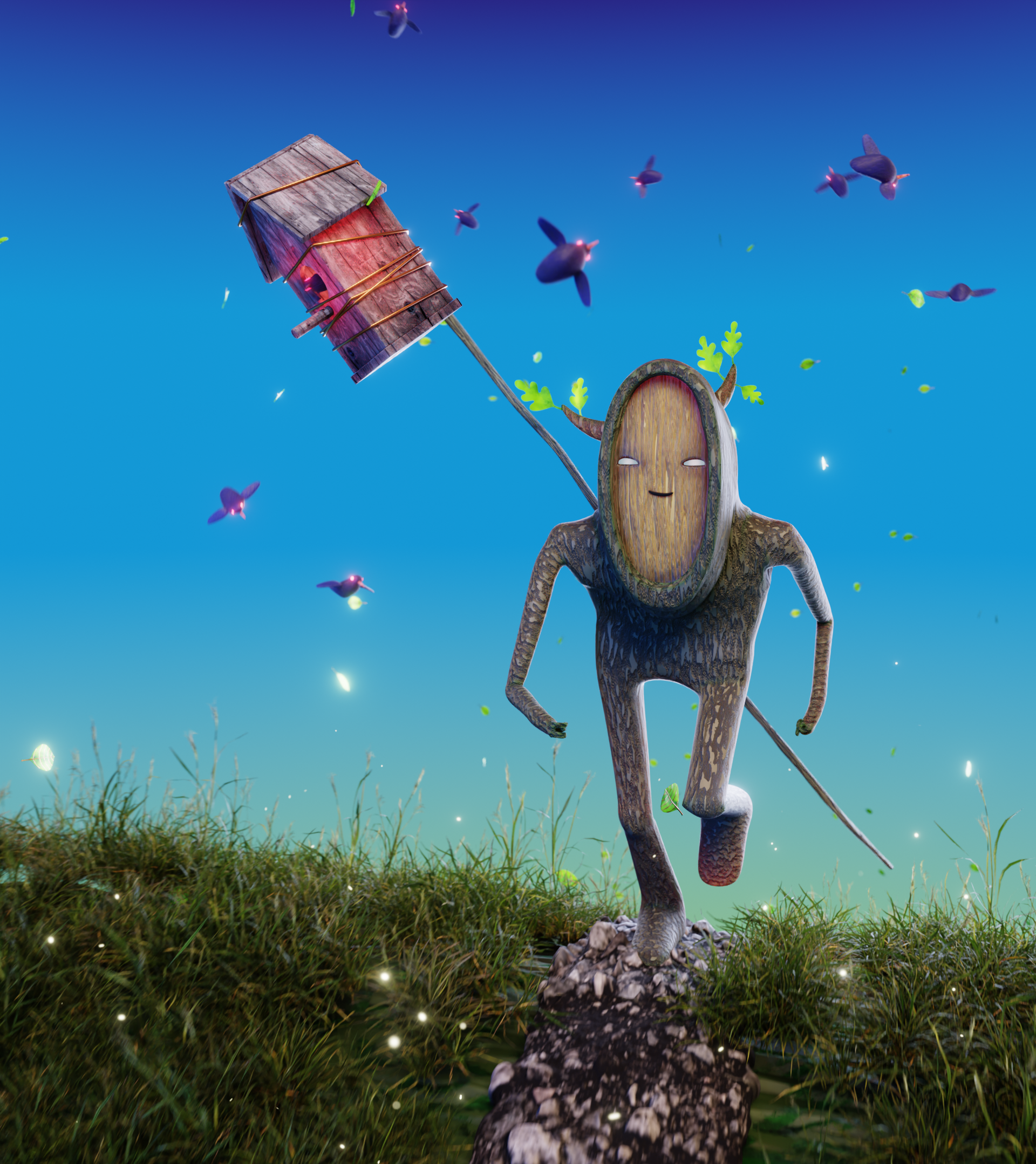 Example of 3D Character Design And Animations