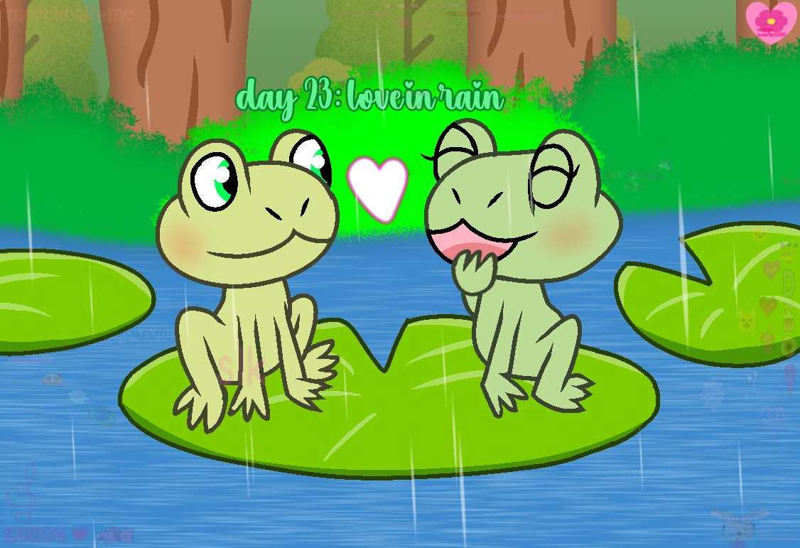 Marchrain day 23: love in rain