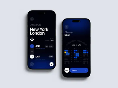 Flight Details App UI app app interface app ux aviation bn digital design digital transformation ios ios application mobile mobile app mobile app design mobile ui seat map seat selection travel hospitality travel tech ui
