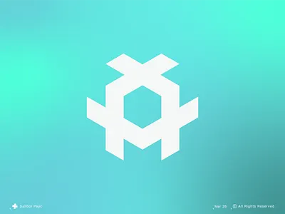 Accord logo mark bond box branding clean connect core cube geometry graphic design icon intertwine link logo merge minimal nexus together unity