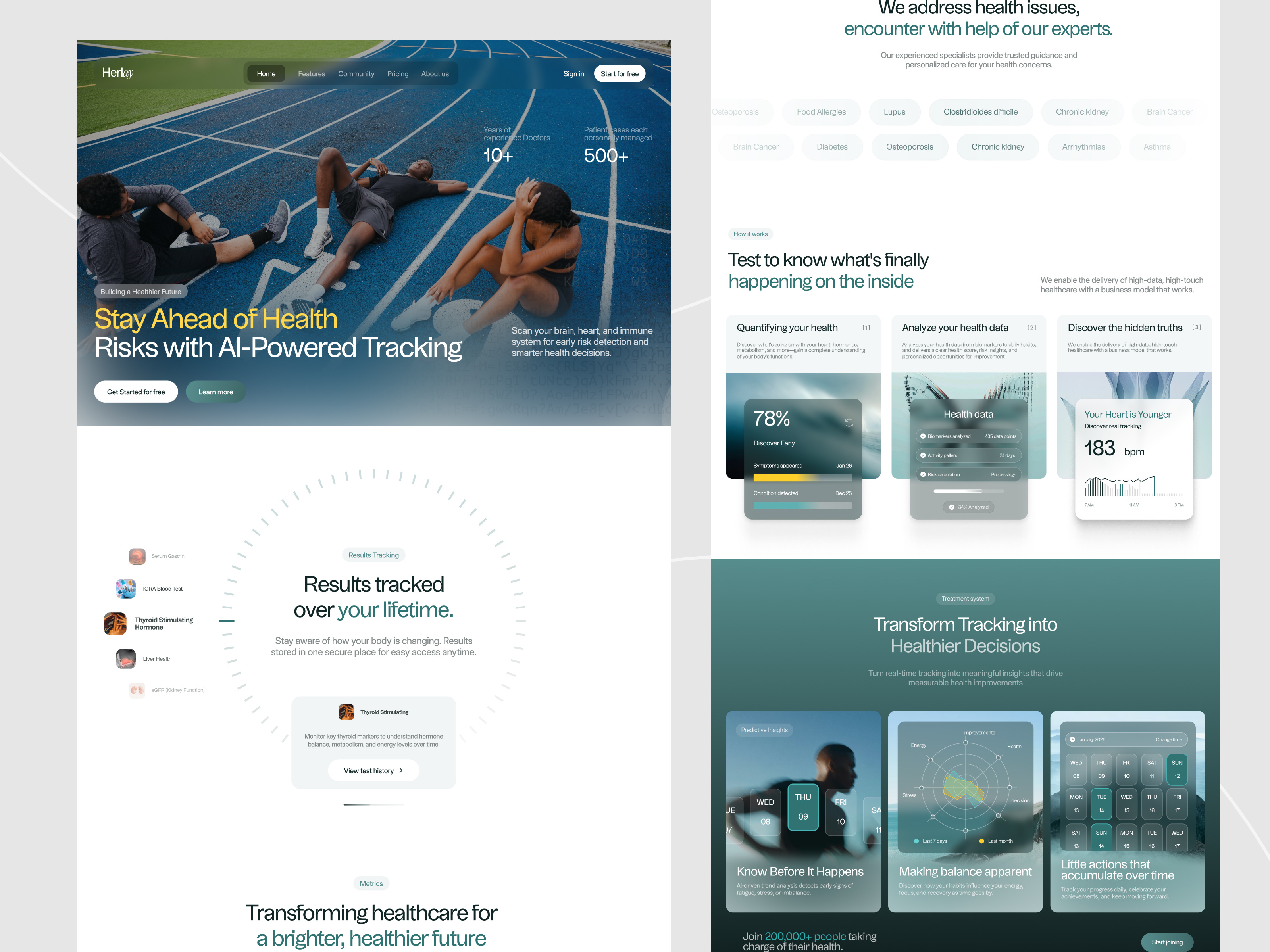 Herlay - AI Health Website