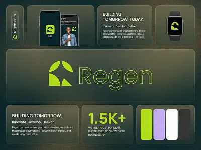 Letter R Leaf Logo, Modern Logo Design abstract app logo branding green energy logo leaf logo letter r leaf logo letter r logo logo logo design logo designer modern logo organic logo r logo