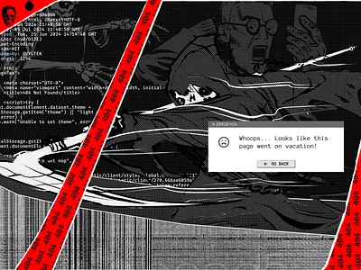 404 Page - Dedsec Style 404 app dedsec design dogs figma graphic design ui ux watch
