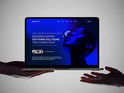 Quantro Brand Identity 3d animation brand brand identity branding design graphic design illustration landing page logo motion graphics product design saas ui ux vector