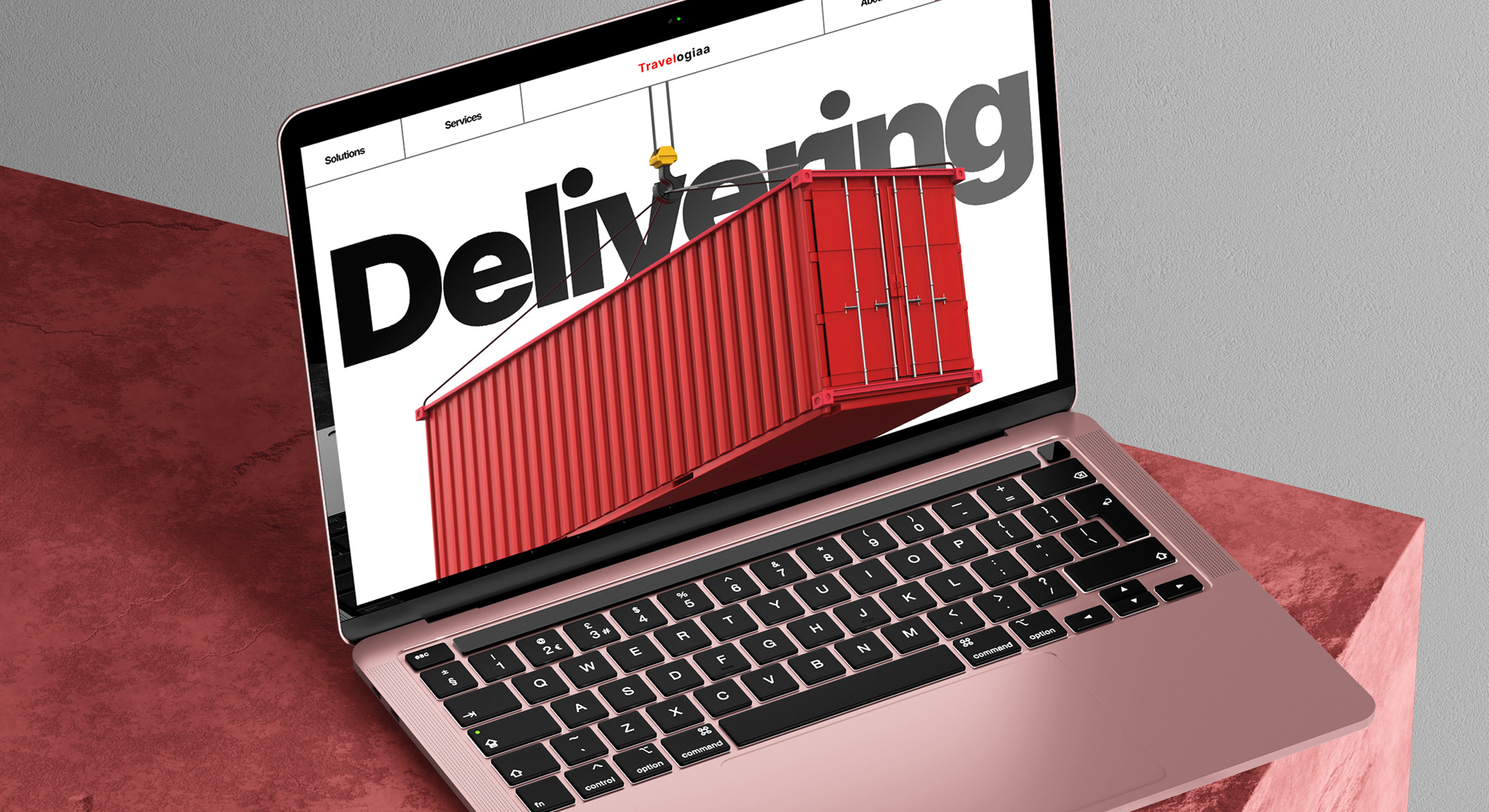 Logistics Website Design | UI UX Design | Landing Page Design