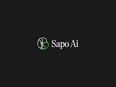 Sapo AI – A Friendly Learning Companion for Kids ai logo brand identity branding design identity illustration logo logo design logo mark