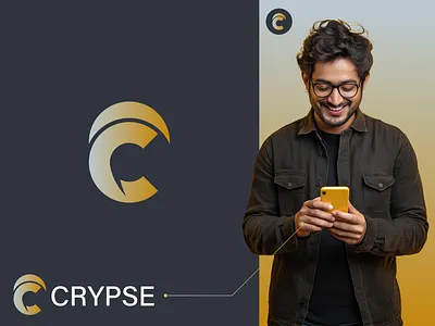 Crypse, Crypto Community Logo blockchain brand identity branding c chat logo crypse crypto cryptocurrency cryptologo digitalcurrency elegant emblem fintech geometric logo logo design minimalist logo tech logo technology