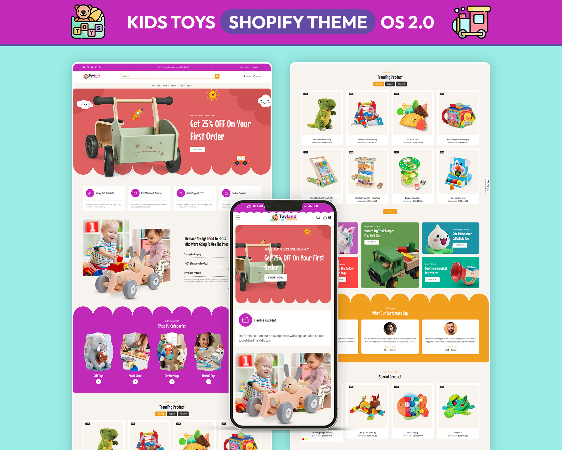 Toyland – Playful discovery & Educational Toy UI branding case study creative direction digital experience education ui. interaction design layout minimalism mobile ui portfolio product grid responsive toy store ui typography ui design user experience user interface ux design visual identity web design