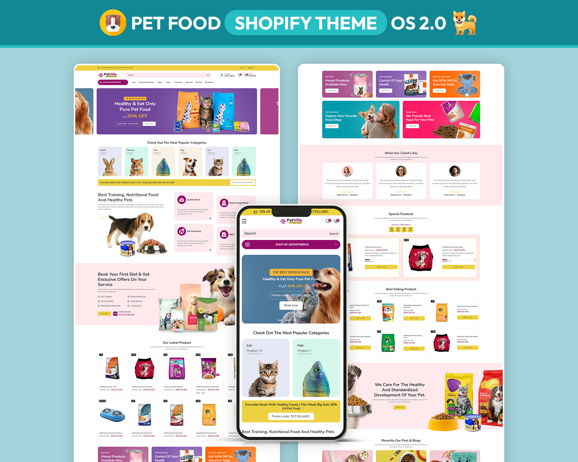 PetVilla – Comprehensive Pet Wellness & Nutrition UI branding case study creative direction digital experience interaction design layout minimalism mobile ui pet care ui portfolio product grid responsive retail ui. typography ui design user experience user interface ux design visual identity web design