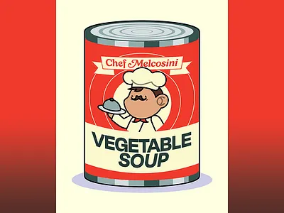 Metropolis ❘ Campbell's Soup Cans - Postcard Illustration cartoon character design cherche et trouve city illustration illustrator isometric map mascot mascotte newyork ou est charlie personnage posterdesign seek and find soup can usa vectorart warhol wheres waldo