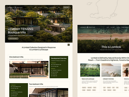 Investment Boutique Villas Website Design