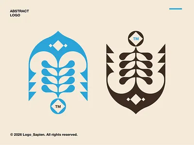 LOGO ABSTRACTO / 2026 abstract logo anchor branding design graphic design illustration logo minimal logo sea vector