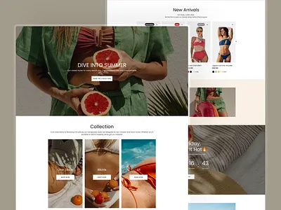 Beachwear Website