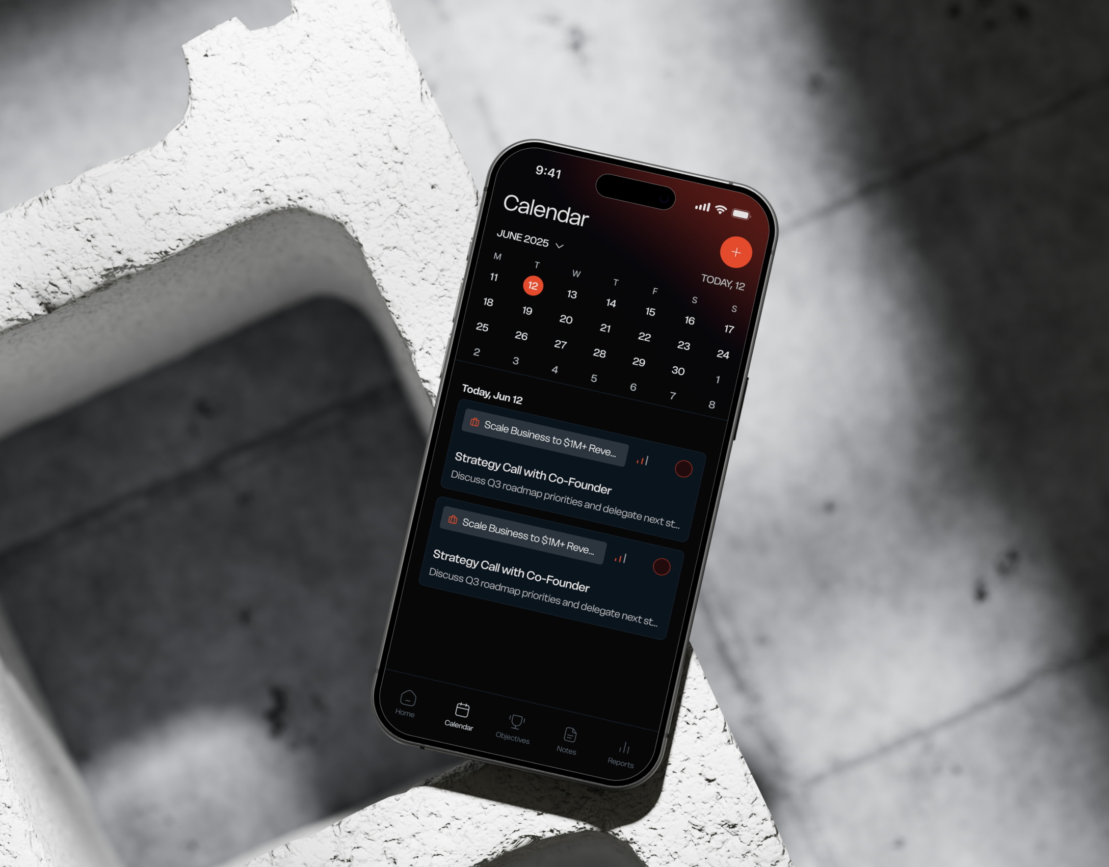 Analog Labs App | UX/UI Design analog app app design calendar clean minimalistic dark mode light mode modern design performance app task design ui design user experience user interface ux design