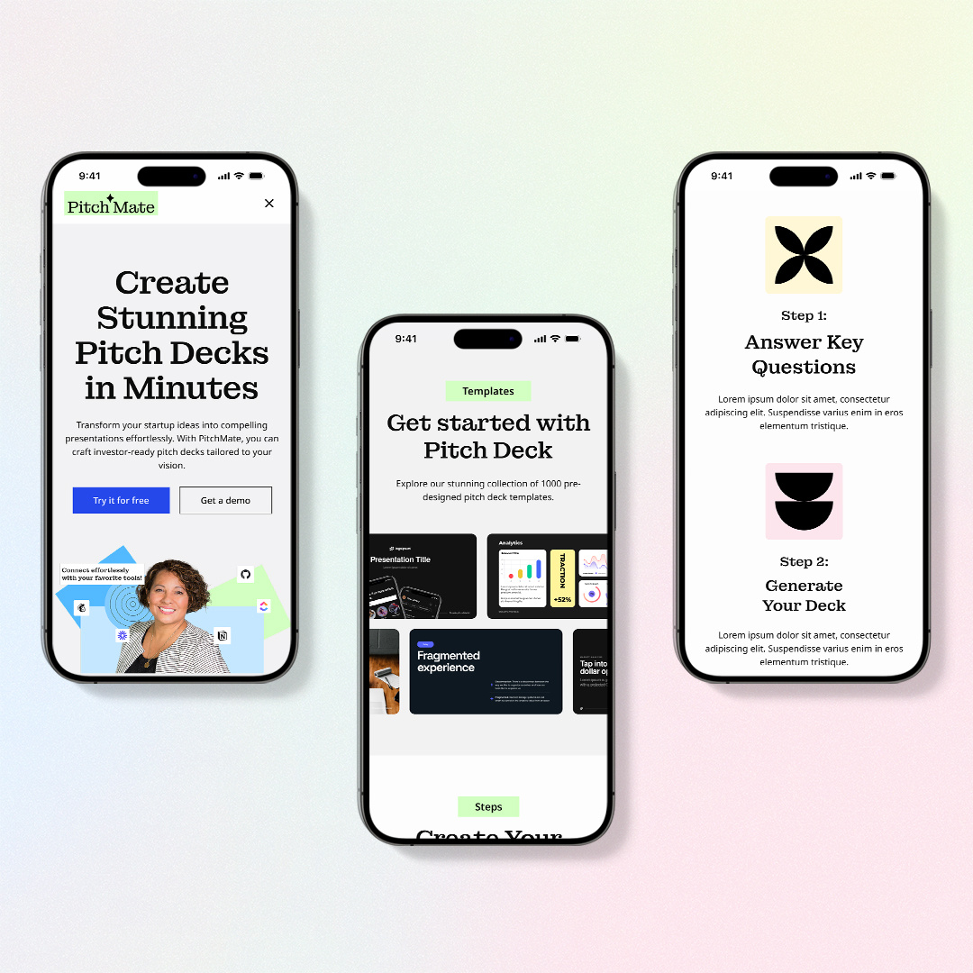 Example of Unlimited Design, One Monthly Fee