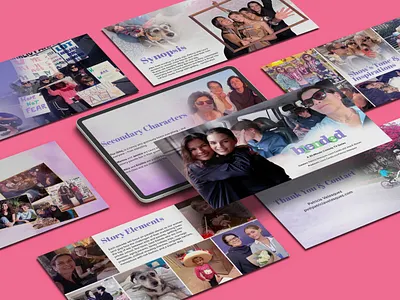 Blended | Film Pitch Deck Presentation adobe photoshop creative presentation design film film deck film mockup graphic design mockup movie movie deck pitch deck pitch deck design pitch deck mockup pitch deck presentation powerpoint presentation presentation series storytelling visual identity visual storytelling