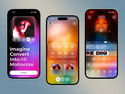 AI Video Editor for TikTok & Shorts – Mobile App Design ai app ai powered tools app app design content creator tools creative editing app mobile mobile app mobile app design mobile ui reels editor short video app social media editing tiktok editor video creator app video editing video editor video maker video platform