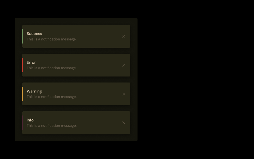 Example of Design System & Coded UI Kit