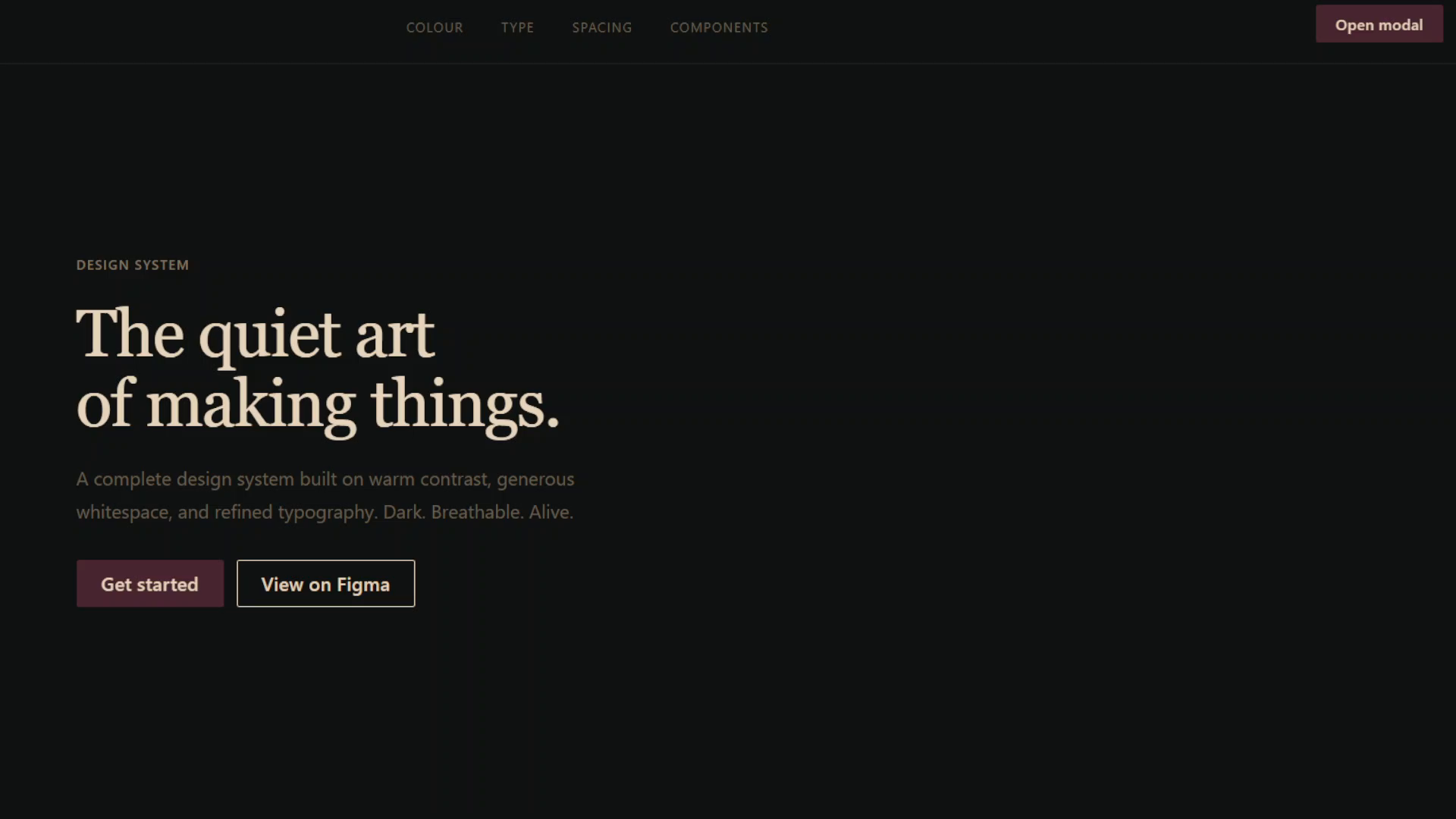 Example of Design System & Coded UI Kit