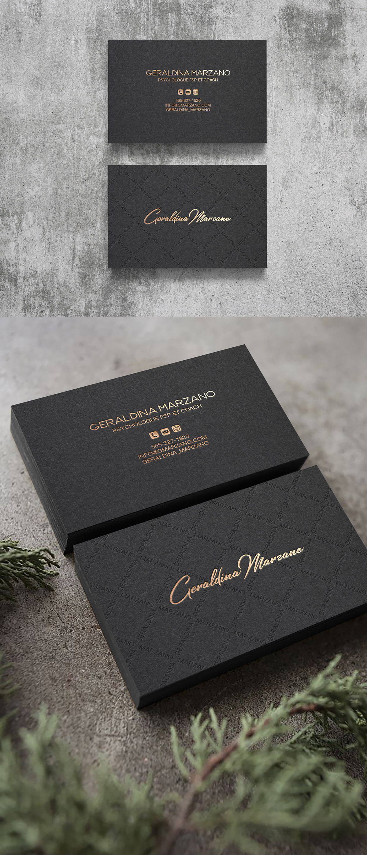 business card design
