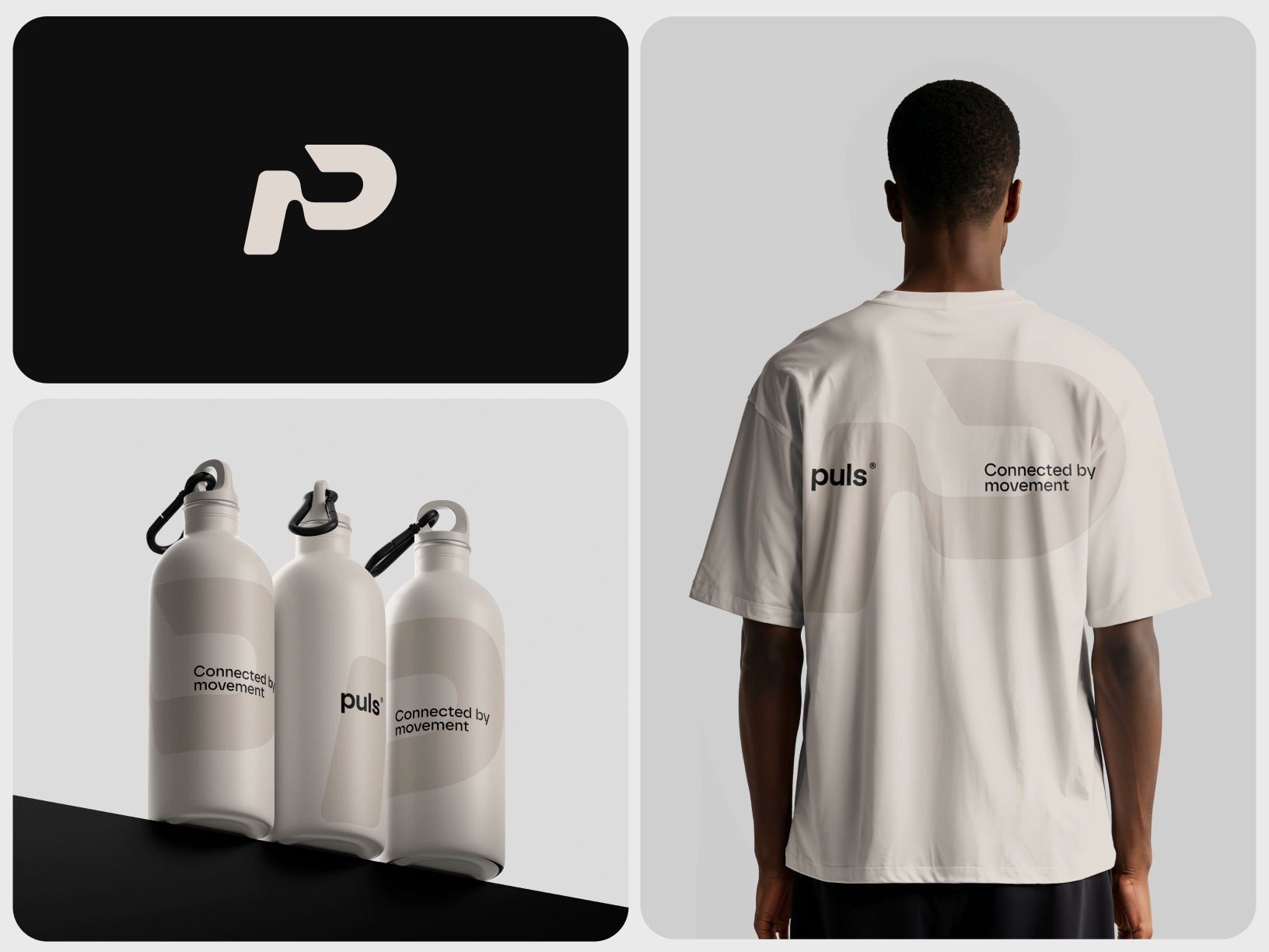 Brand Identity for Fitness App PULS brand identity design icon fitness app identity logo logo gesign