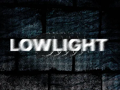 LOWLIGHT Festival Design branding graphic design typography