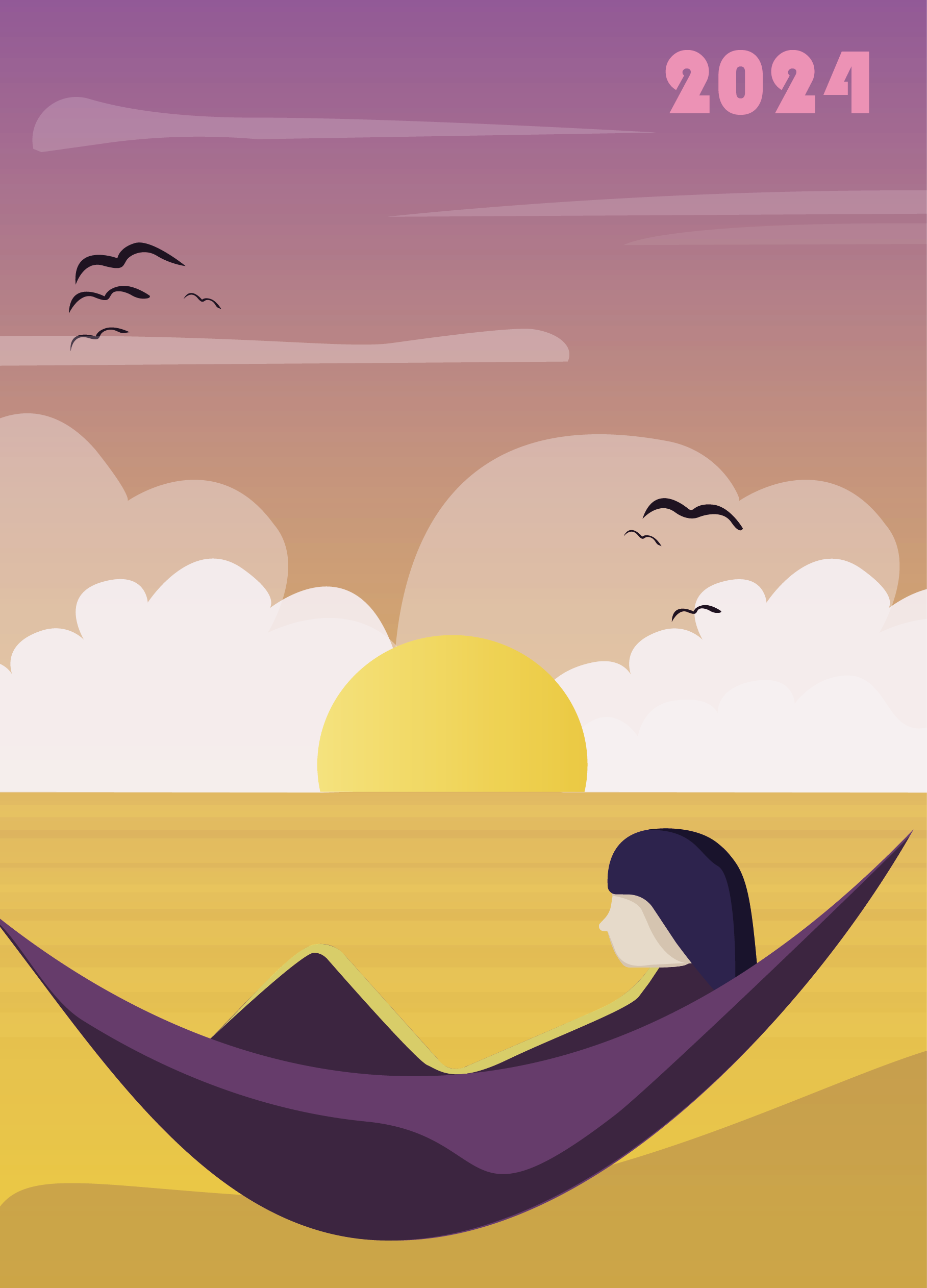 New Year graphic design illustration motion graphics veactor