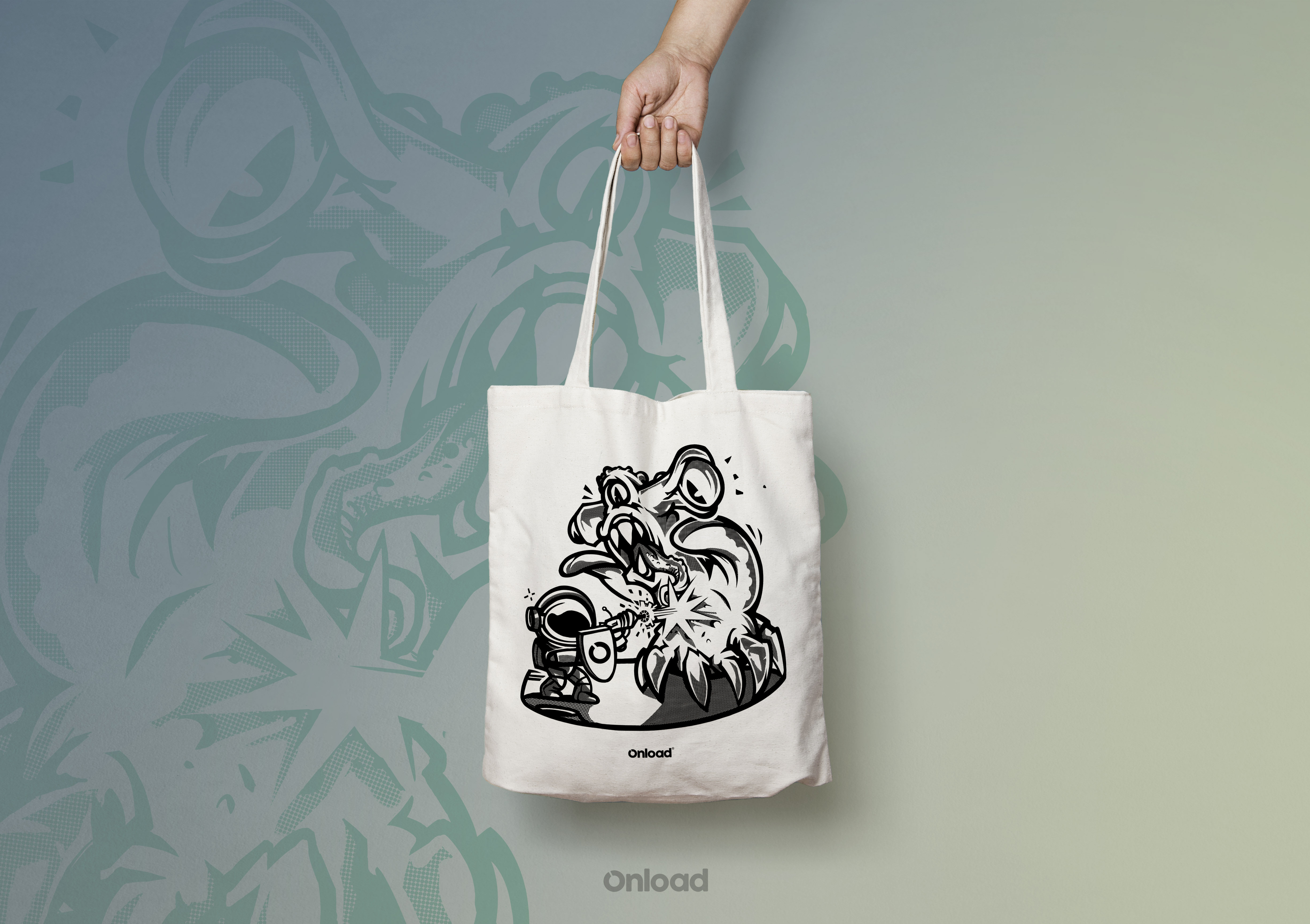 Tote bag Illustration illustration totebag ventsislavyosifov