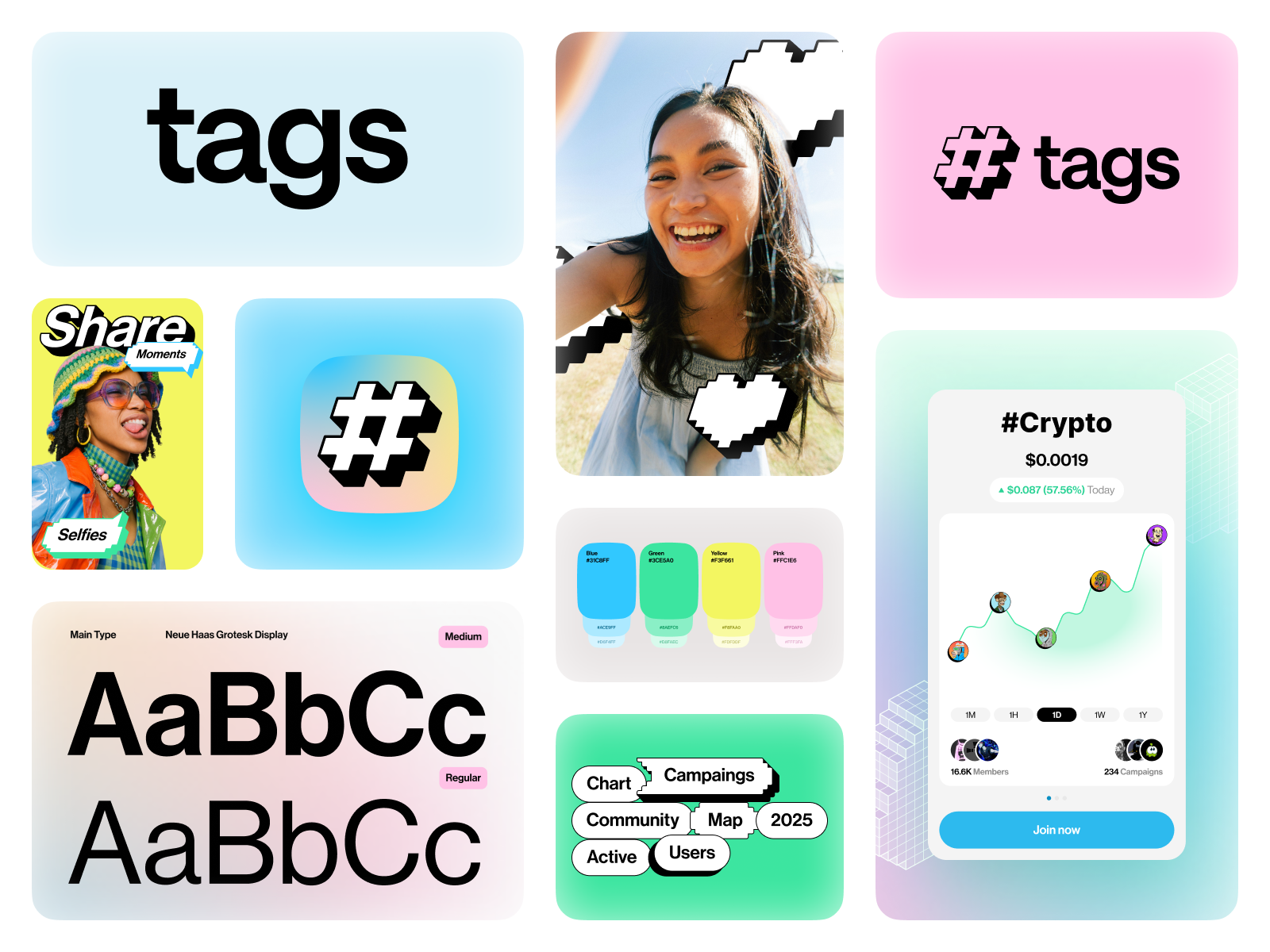 Example of Tags Branding