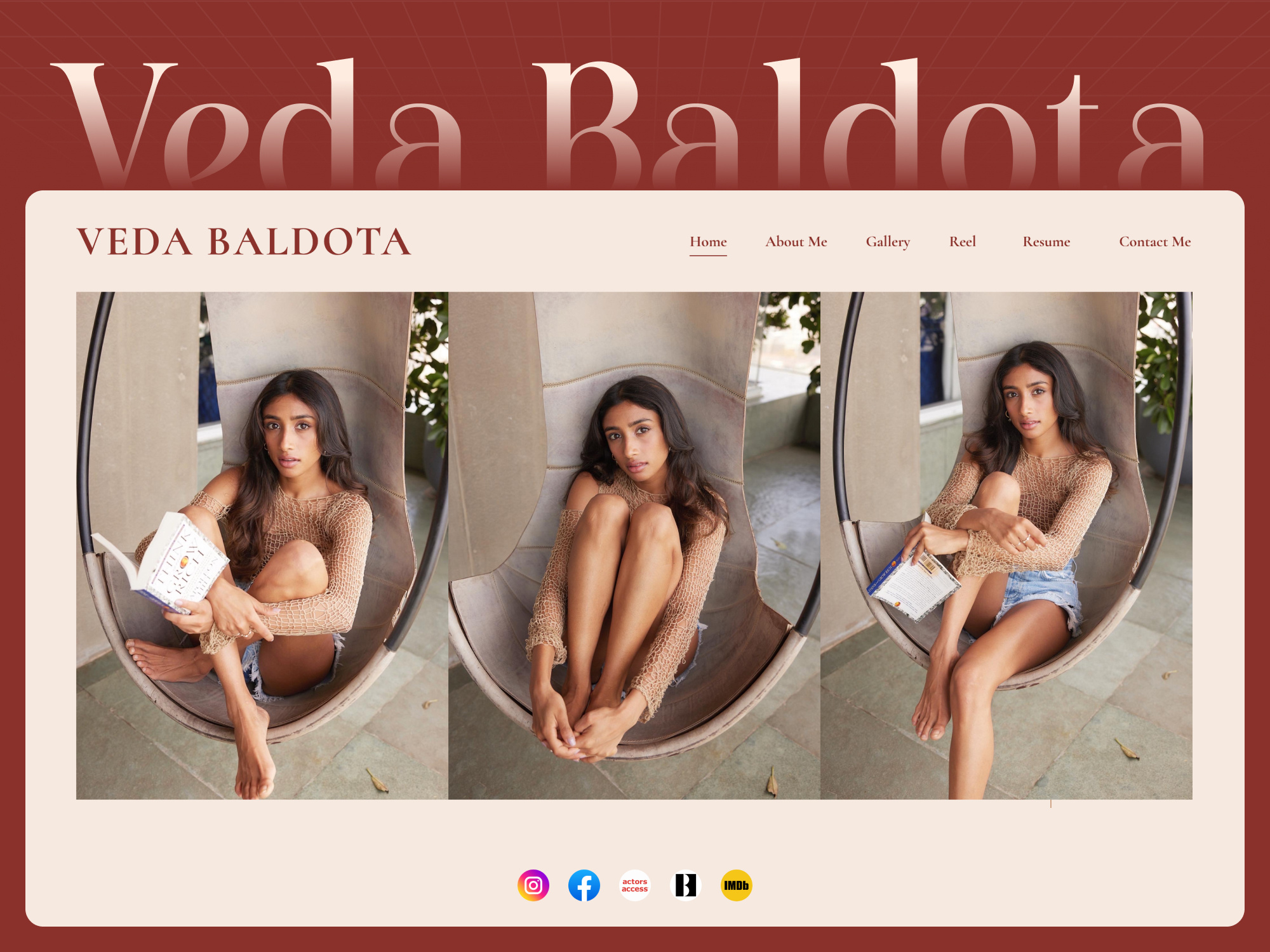 Veda Baldota – Personal Portfolio Website UI/UX creativeportfolio dashboard fashion figmadesign graphic design landing page modernui personalbranding portfoliowebsite responsivedesign saas product ui uiuxdesign uxcasestudy webdesign website websitedesign