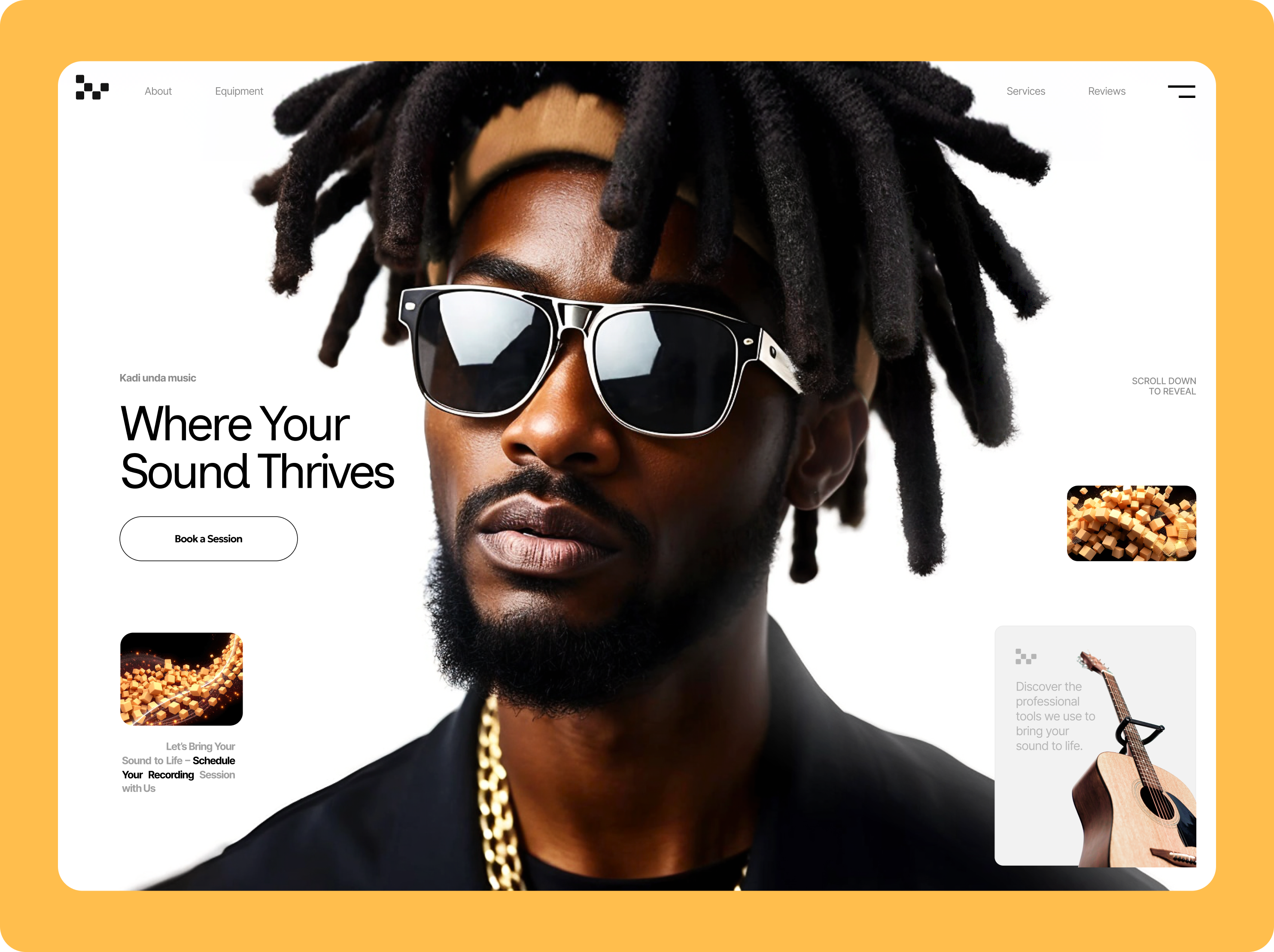 Kadi Studio / Website design creativedesign design landing minimalism ui uidesign webdesign