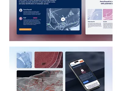 Designing for Texture in Biotech 3d biotech blue branding clean design graphic design illustration logo minimal ui vector