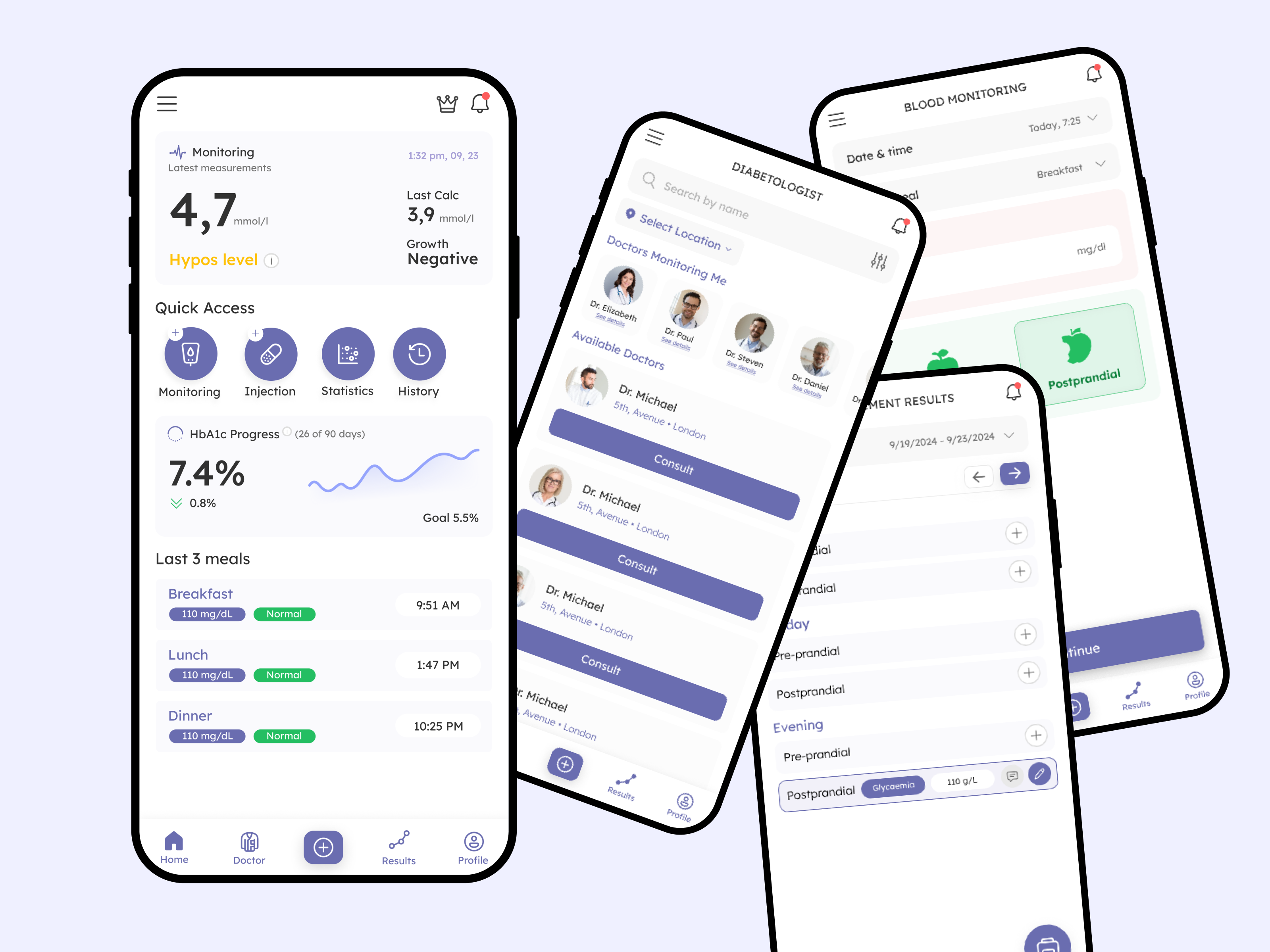 Diabulos Diabetes Monitoring Mobile App