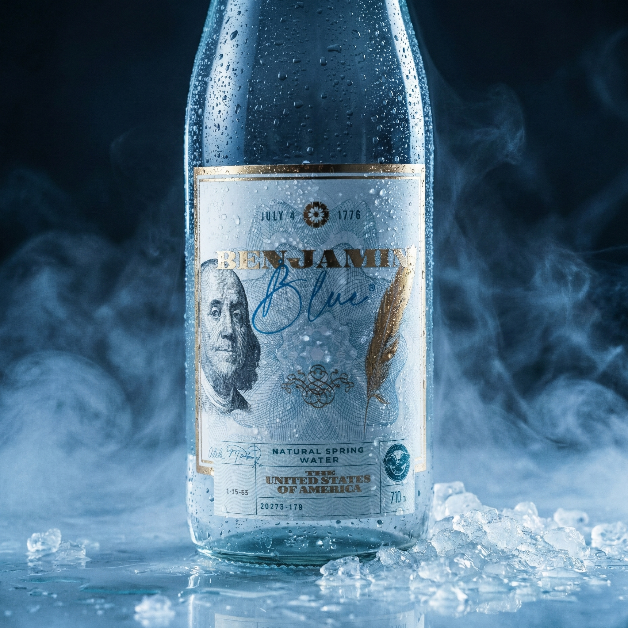 Benjamin Blue Natural Spring Water