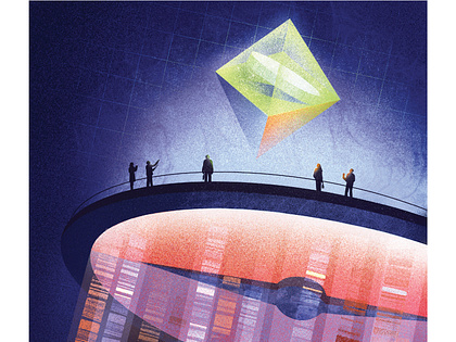 Editorial Illustration | Cutting through the AI noise