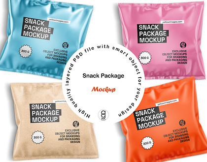 Snack Package Mockup