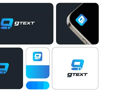 Gtext app branding design graphic design illustration logo typography ui ux vector