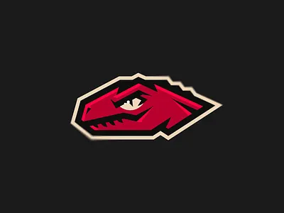 Raptor's athletic brand branding design dino dinosaur identity illustration logo logotype mascot putylo raptor school sport team