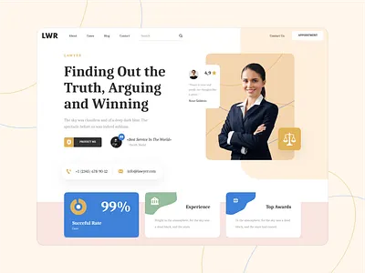 Lawyer Website Design design law website lawyer website ui web design web development website design website development