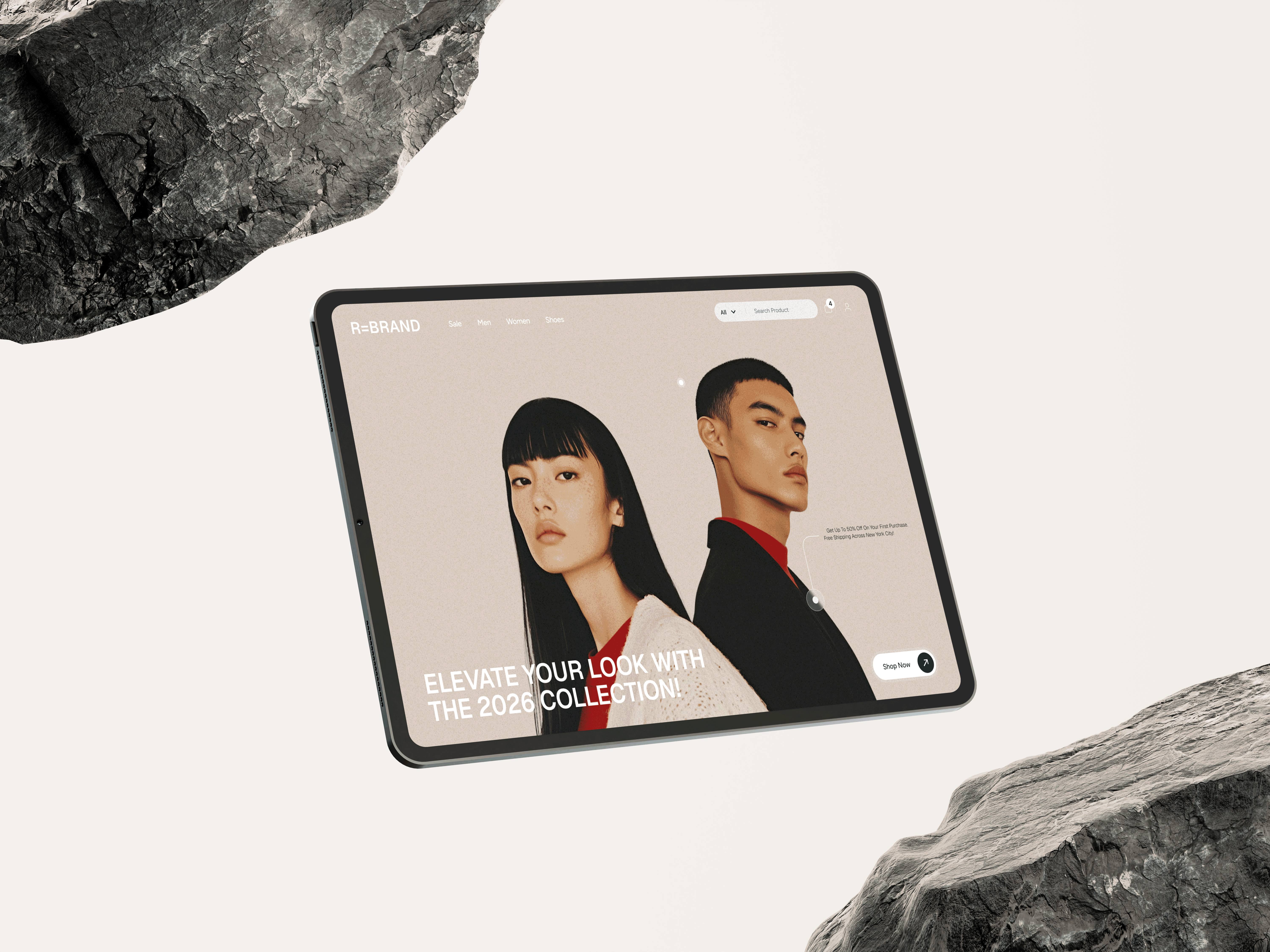 Clothing Fashion Website UI/UX Design branding clothing fashion website clothing website design ecommerce website fashion store website fashion website landing page design luxury website modern website samero shopify website store website design ui ui design website website design