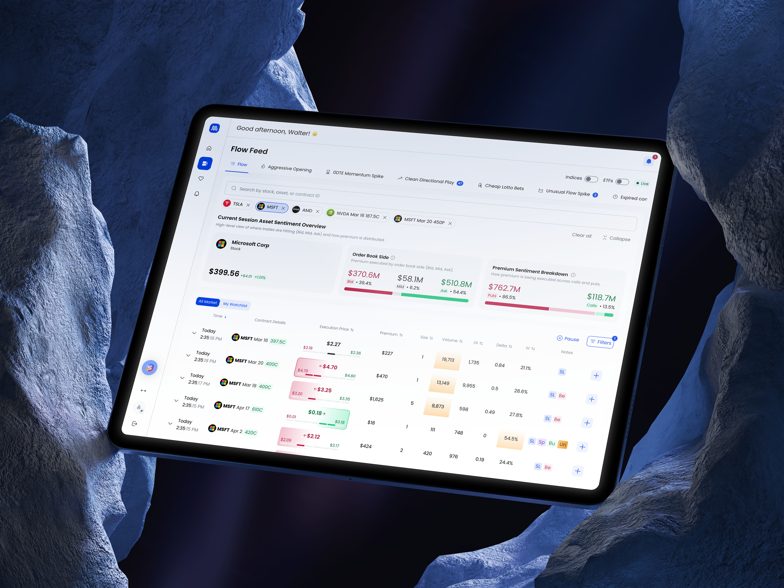 MarketSnack - Flow Feed 2.0