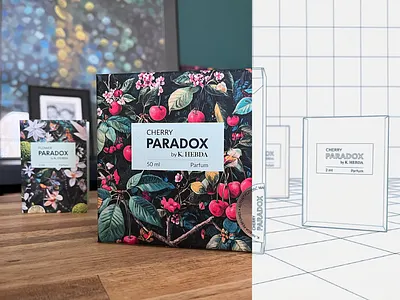 Beauty Packaging from Idea to Production: PARADOX Perfumes beauty brand packaging beauty branding beauty packaging branding custom dielines custom perfume packaging design floral packaging design packaging perfume packaging perfumes packaging perfumes packaging design