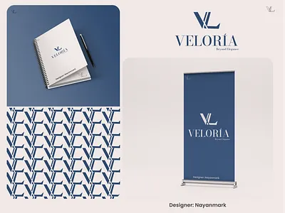 VELORIA — Beyond Elegance Logo Design. brand branddesign brandingtips brandinspiration brandmark brandproject brandstyle customlogo designerlife designinspiration designwork graphicdesigner logo logocollection logoinspiration logomark logotype typography typographydesign visualbranding