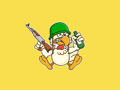 Chicken Gun designs, themes, templates and downloadable graphic elements on  Dribbble